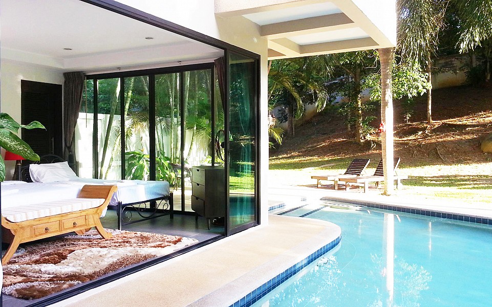 3 Bedrooms Private Pool House for Rent - Nai Harn